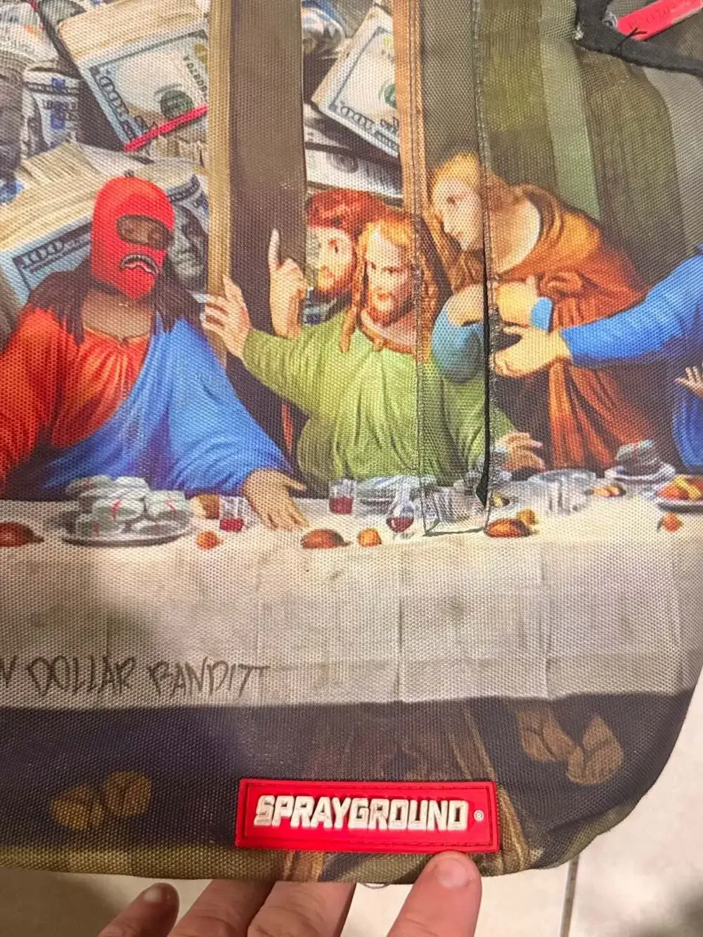 Sprayground Billion Dollar Bandit Last Supper Backpack
